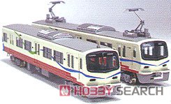 Joshin Electric Railway 7000 Style Two Car Body Kit (2-Car Unassembled Kit) (Model Train) Item picture2