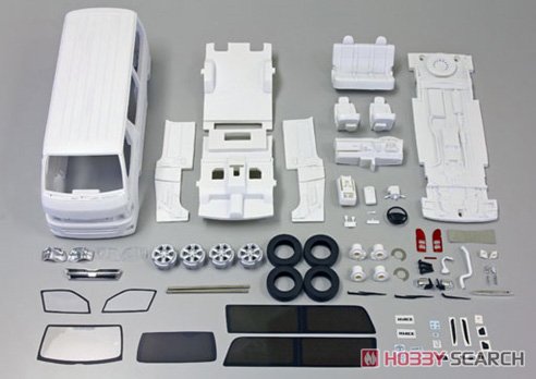 トヨタ ハイエース 組立キット (ミニカー) 商品画像1