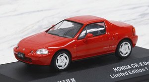 1992 Honda CR-X Del Sol Red (Diecast Car)