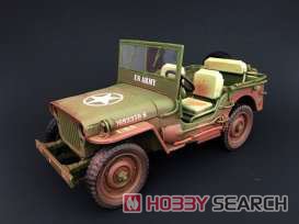 1944 Jeep Willys US ARMY アーミーグリーン ウェザリングバージョン (完成品AFV) 商品画像1