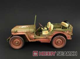 1944 Jeep Willys US ARMY アーミーグリーン ウェザリングバージョン (完成品AFV) 商品画像2