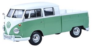 Volkswagen Type2(T1) Pickup (White/Green) (ミニカー)