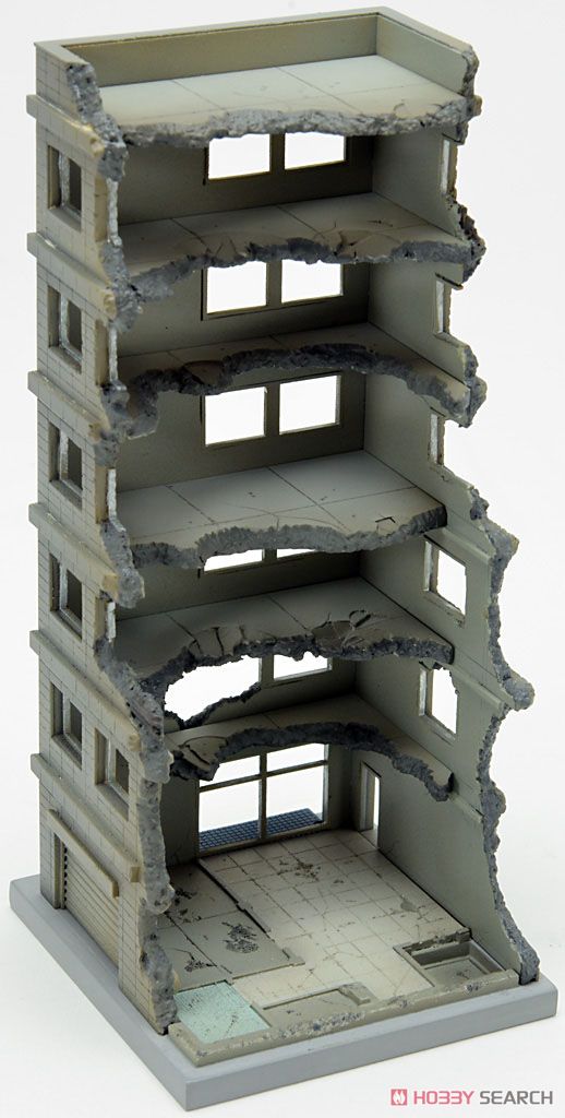 建物コレクション 151 解体中の建物A (鉄道模型) 商品画像1