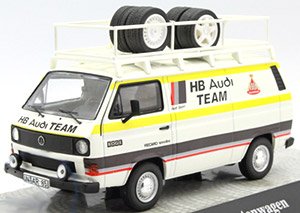 VW T3b Box Wagon `HB Audi sport 1985` (Diecast Car)