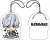 B-Project -Beat*Ambitious- Posing Mini Clasp Pouch Tomohisa Kitakado (Anime Toy) Item picture1