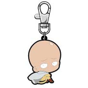 [One-Punch Man] Bocchi-kun Rubber Mascot Saitama (Anime Toy)