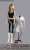 1/6 Classic Womens Leather Clothing Set White (Fashion Doll) Other picture4