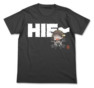 Kantai Collection Hiei Hie- T-Shirts Sumi XL (Anime Toy)