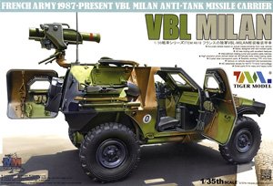 French Army 1987 - Present Milan Anti-tank Missile Carrier VBL Milan (Plastic model)