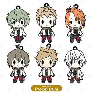D4 Tsukiuta. The Animation Rubber Strap Collection [Procellarum] (Set of 6) (Anime Toy)