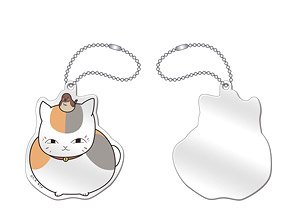 Natsume Yujincho Die Cut Reflecter Nyanko-sensei (Sparrow) (Anime Toy)