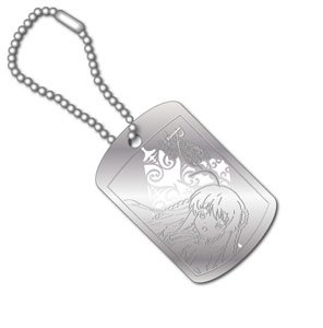 [Rewrite] Metal Art Dog Tag Kotori Kanbe (Anime Toy)