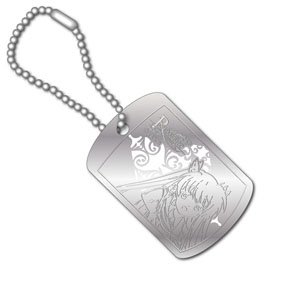 [Rewrite] Metal Art Dog Tag Chihaya Ohtori (Anime Toy)