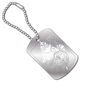 [Rewrite] Metal Art Dog Tag Akane Senri (Anime Toy)