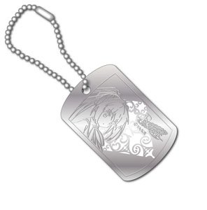 [Rewrite] Metal Art Dog Tag Lucia Konohana (Anime Toy)
