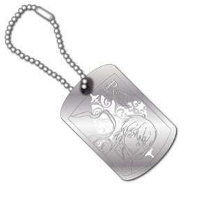 [Rewrite] Metal Art Dog Tag Kagari (Anime Toy)