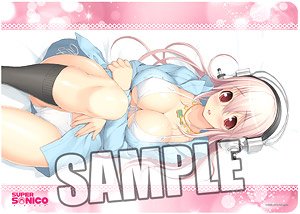 Character Universal Rubber Mat Super Sonico [Nekorobi Sonico] (Anime Toy)