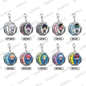 B-Project -Beat*Ambitious- Clear Stained Charm Collection (Set of 10) (Anime Toy)
