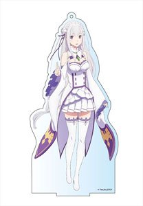 Re: Life in a Different World from Zero Big Acrylic Stand Emilia (Anime Toy)