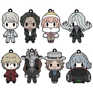 D4 Danganronpa 3: The End of Kibogamine Gakuen (Side:Future) Rubber Strap Collection Vol.1 (Set of 8) (Anime Toy)