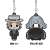 D4 Danganronpa 3: The End of Kibogamine Gakuen (Side:Future) Rubber Strap Collection Vol.1 (Set of 8) (Anime Toy) Item picture5