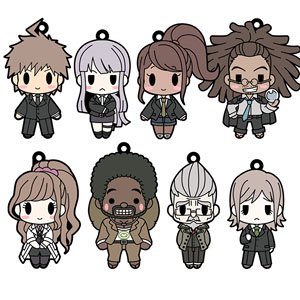 D4 Danganronpa 3: The End of Kibogamine Gakuen (Side:Future) Rubber Strap Collection Vol.2 (Set of 8) (Anime Toy)