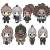 D4 Danganronpa 3: The End of Kibogamine Gakuen (Side:Future) Rubber Strap Collection Vol.2 (Set of 8) (Anime Toy) Item picture1