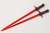 Lightsaber Chopstick Kylo Ren & Rey Battle Set (Anime Toy) Item picture3