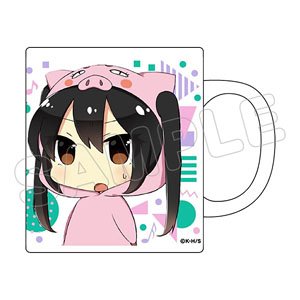 K-on! Animarukko Mug Cup Azusa (Anime Toy)