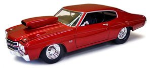 1970 Chevrolet Chevelle ProStreet Red (Diecast Car)