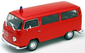 VW Type 2 1972 Fire fighting (Red) (Diecast Car)