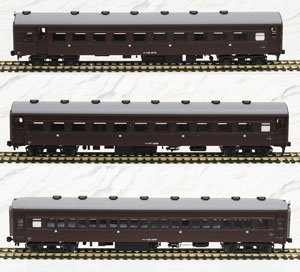 16番(HO) JR 旧型客車 [D] (高崎車両センター時代) (3両セット) (鉄道