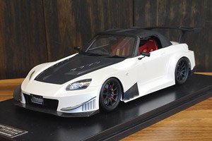 ホンダ S2000 J`s racing Street vesion ホワイト (ミニカー)