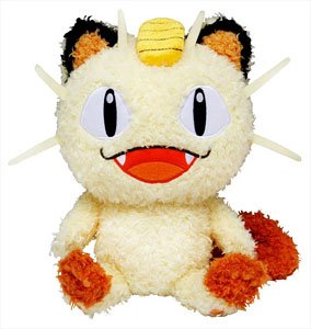 Pokemon Moko Moko Plush Meowth (Anime Toy)