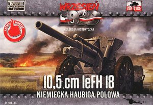 German 10.5cm leFH 18 Light Howitzer (Plastic model)