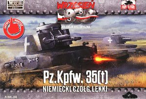 独・シュコダPz.kpfw35 (t) 軽戦車 (プラモデル)