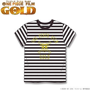 One Piece Film Gold T-Shirts Border L (Anime Toy)
