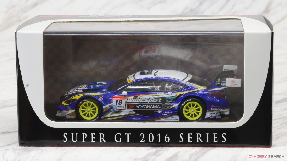 SUPER GT GT500 2016 Rd.2 Fuji WedsSport ADVAN RC F No.19 (ミニカー) パッケージ1