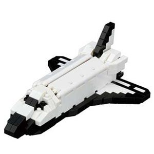 Nanoblock Space Shuttle Orbiter (Block Toy)