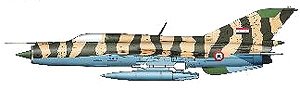 MiG-21FL `シリア空軍` (完成品飛行機)
