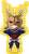 Nendoroid Plus: My Hero Academia Acrylic Keychains Allmight Muscle Form (Anime Toy) Item picture1