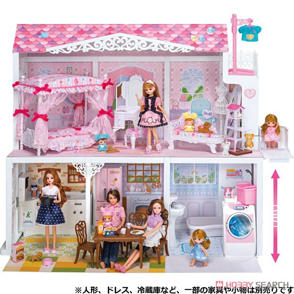 Licca-chan Dream House House of Longing w/Elevator (Licca-chan) Item picture1