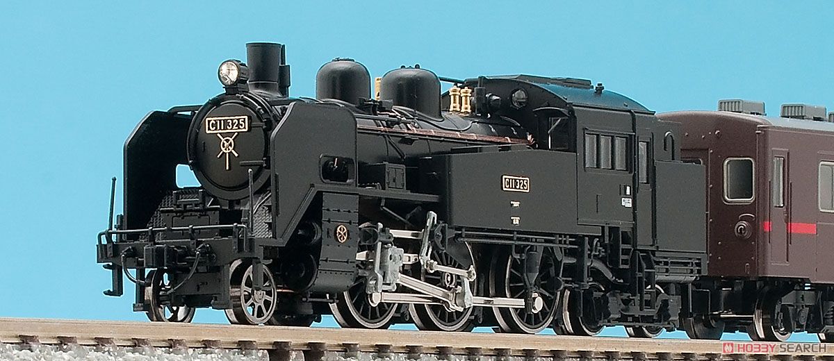 真岡鐵道 C11形蒸気機関車 (325号機) (鉄道模型) 商品画像1