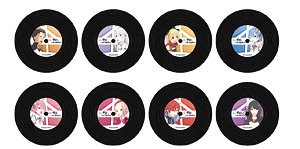 Charareco Coaster [Re: Life in a Different World from Zero] 01/Blind (Set of 8) (Anime Toy)