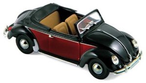 VW ヘブミューラー 1949 ブラック/レッド (ミニカー)