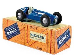 タルボ ラーゴ T26C 1950 #8 G.Grignard (ミニカー)