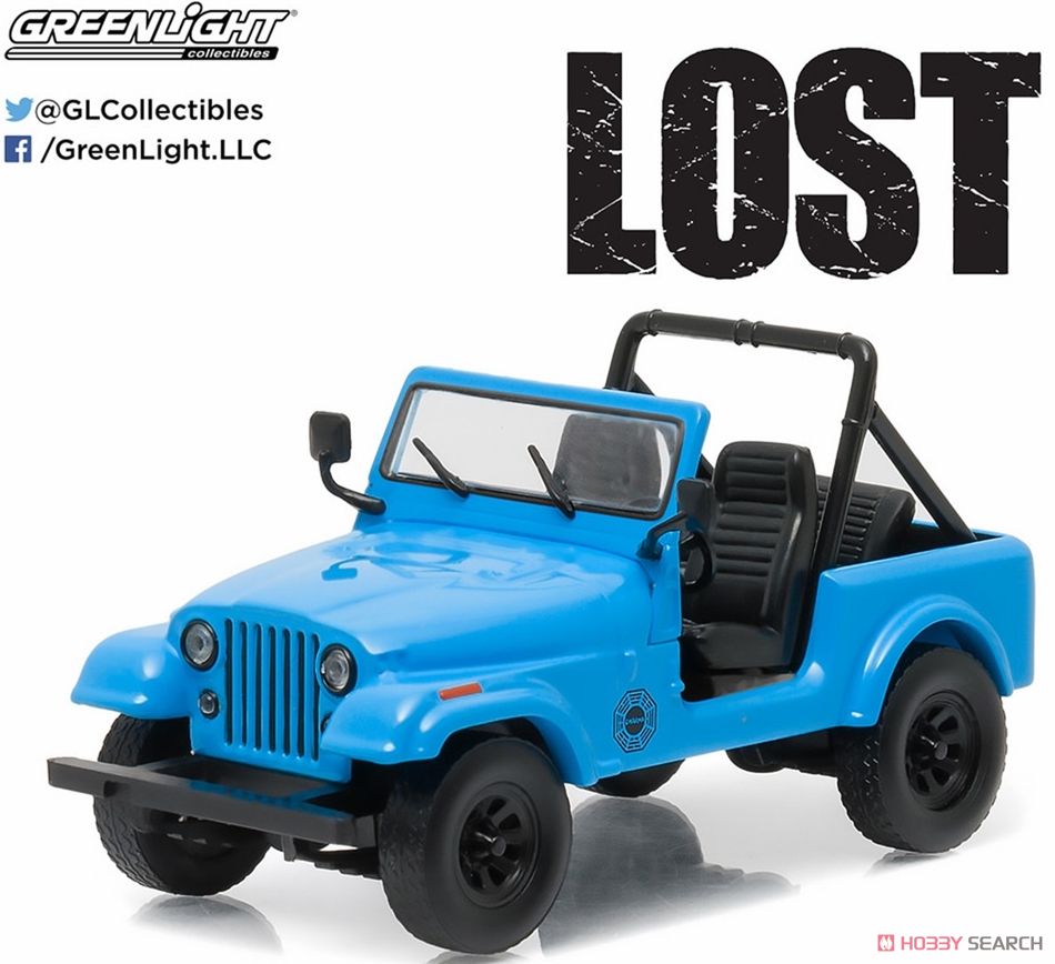 Lost (TV Series, 2004-10) Jeep CJ-5 `Dharma` Jeep (ミニカー) 商品画像1