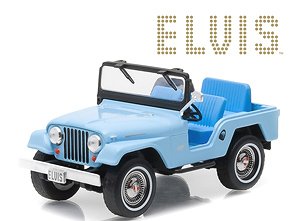 Elvis Presley (1935-77) - Jeep CJ-5 - Sierra Blue (ミニカー)