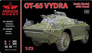 チェコ OT-65 VYDRA 偵察装甲車 (プラモデル)