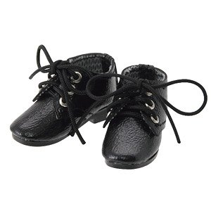 Mannish Shoes (Shiny Black) (Fashion Doll)